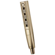 Delta Universal Showering 1.75 GPM Multi Function Hand Shower Only with Touch-Clean and H2Okinetic Technology - Limited Lifetime Warranty Lumicoat Champagne Bronze